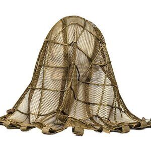 Tactical Head Ghillie Hood (Khaki)